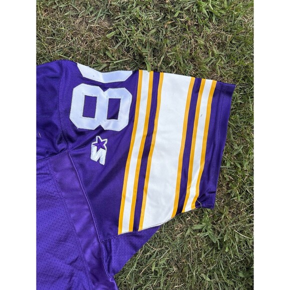 1995 Starter Pro Line Minnesota Vikings Cris Carter Football Jersey #80 Size 52 - Picture 6 of 8